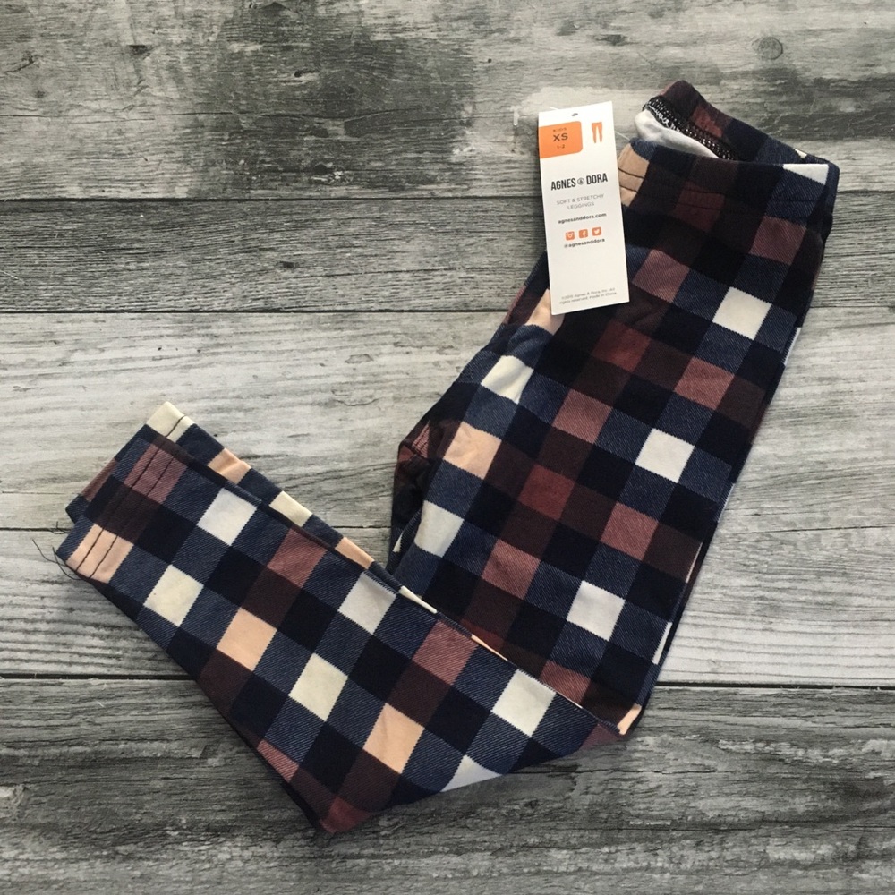 Kids Unisex Leggings, XS (Size 1-2)